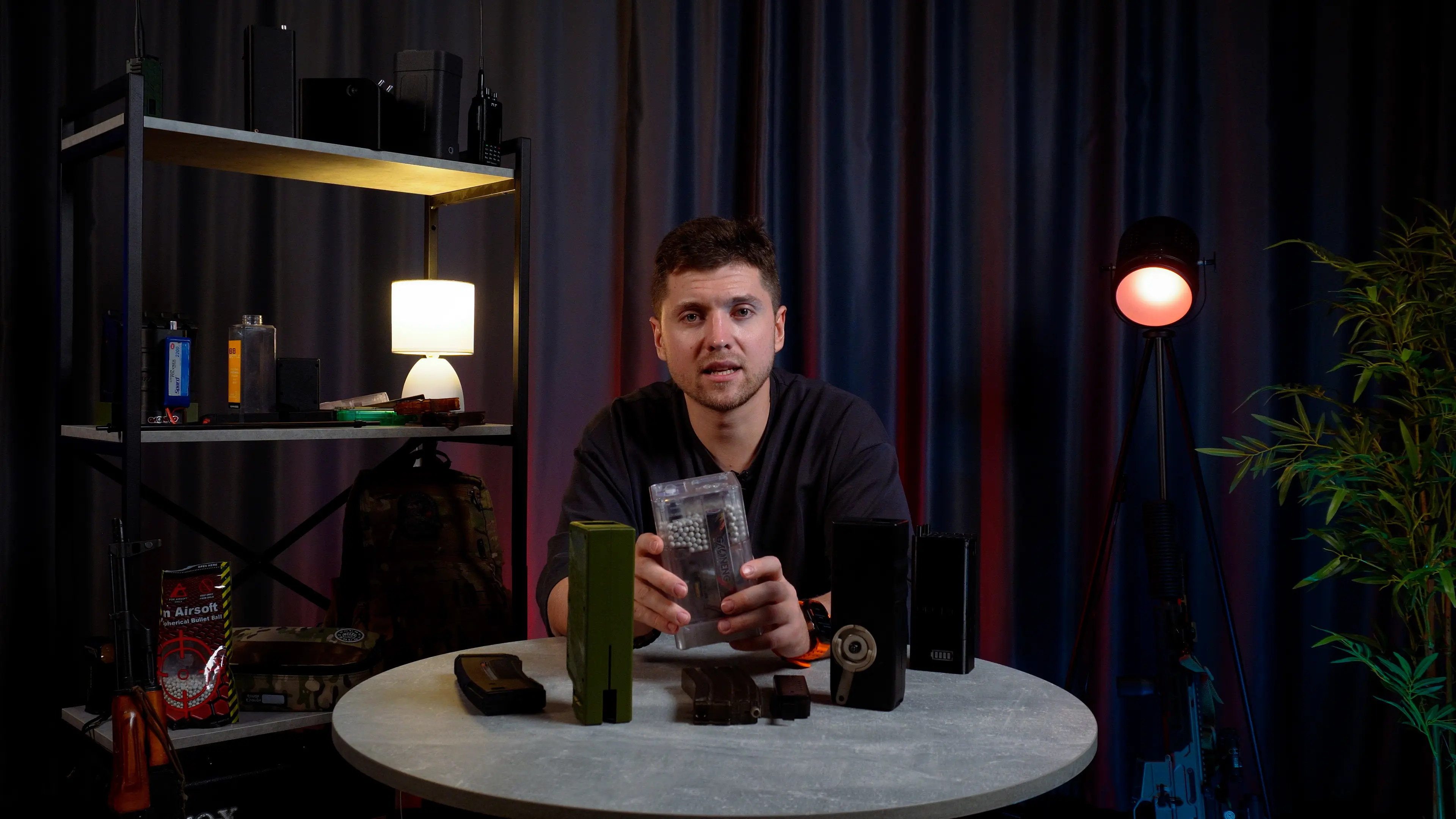 Общий план видео студии