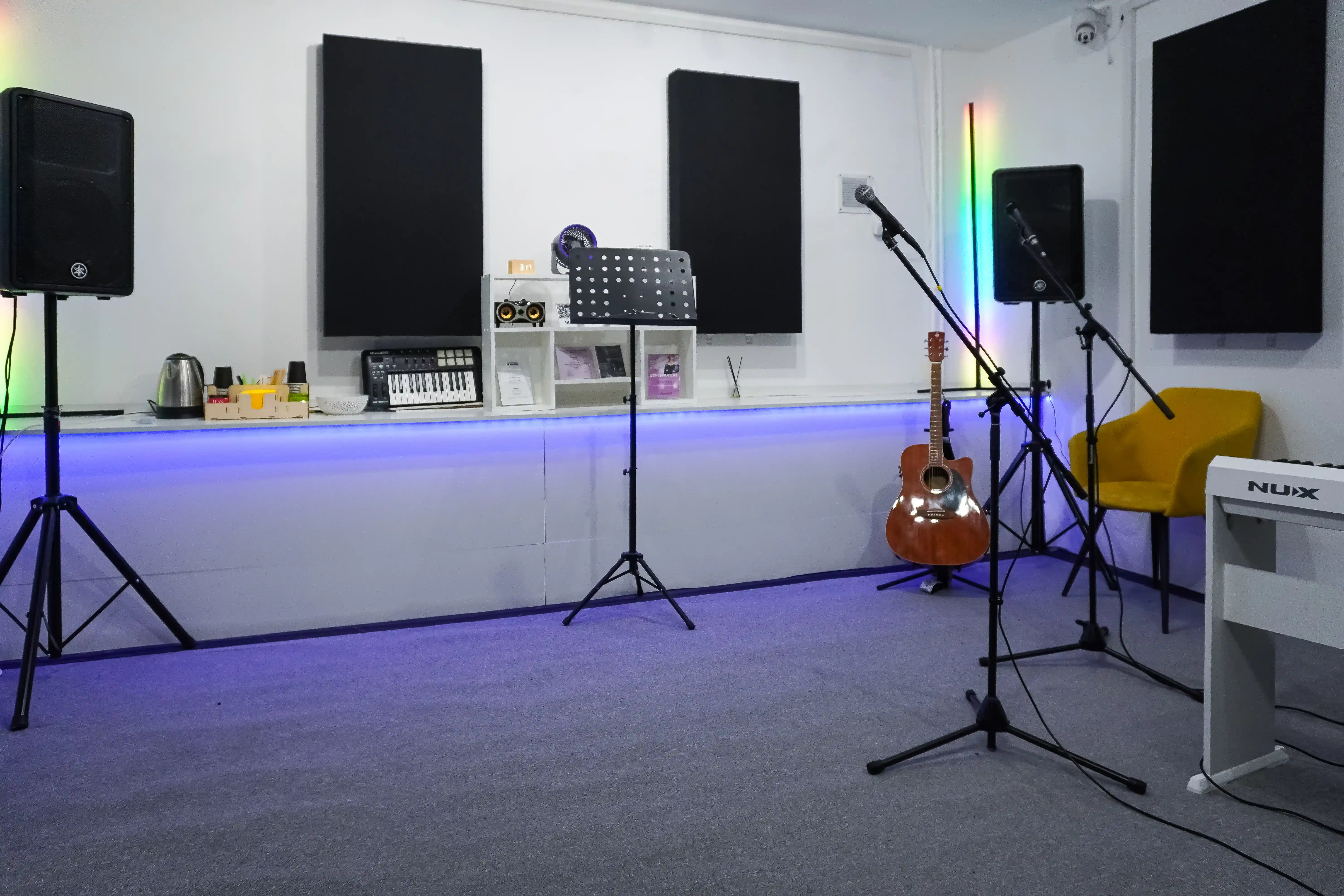 Музыкальная комната — общий план